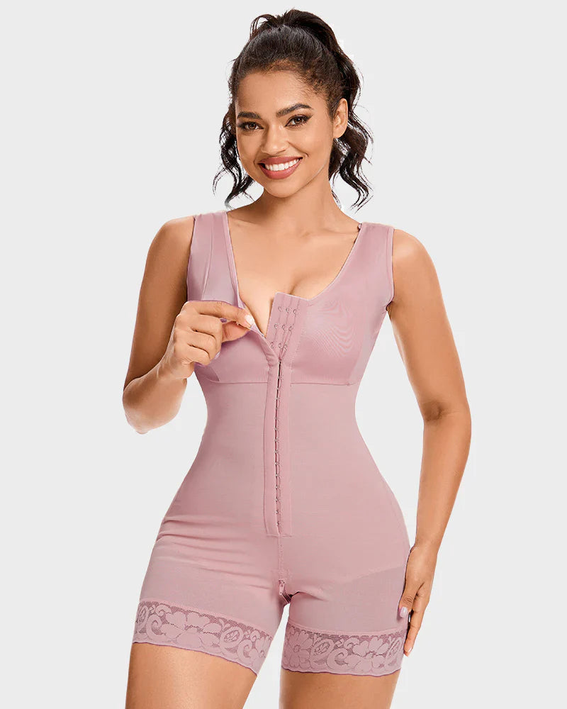 BF Deals🔥Extra Plus Size Shaper Bodysuit Tummy Control Shapewear With Bra