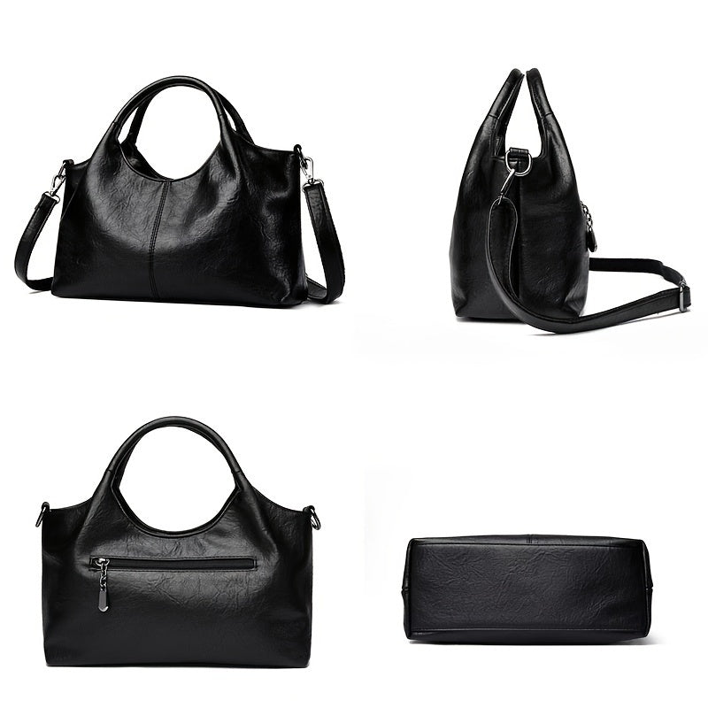 Carteira de Mão PU de Alta Qualidade, Simples e Casual para Banquete, Compras e Viagem